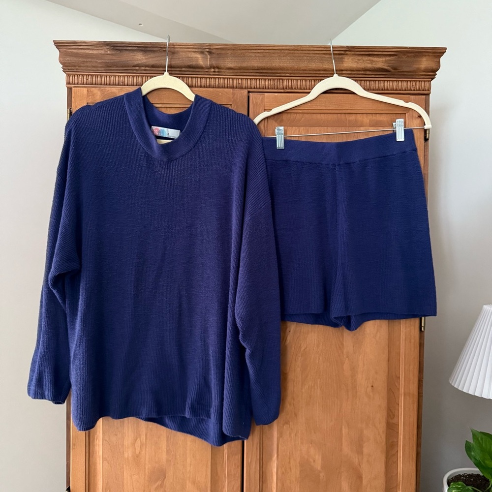 free people malibu sweater set